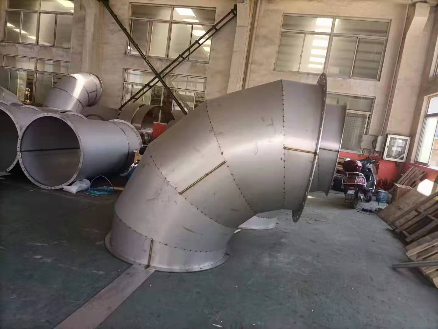 不锈钢通风管道弯头加工